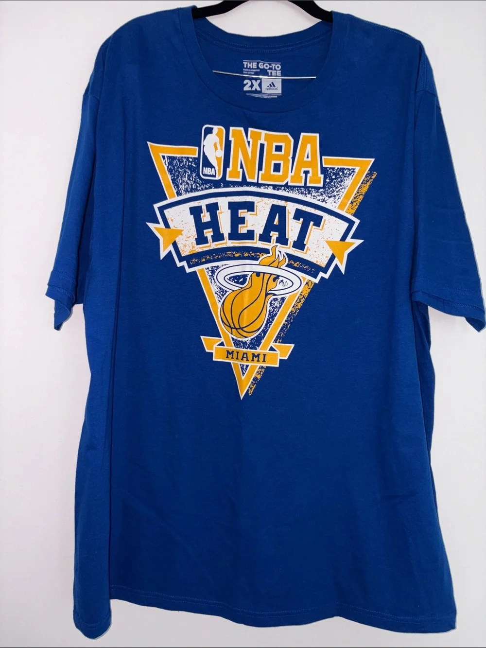 Adidas The Go-To Tee MIAMI HEAT size 2X